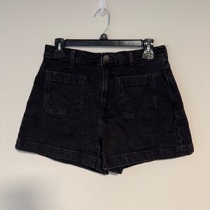 Madewell Faded Black Shorts